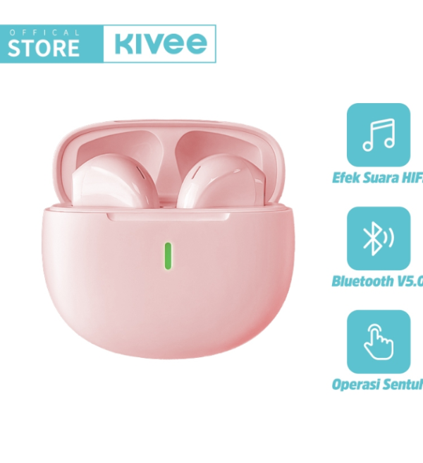 KIVEE Headset gaming macaron earphone musik