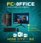 Komputer Full Set Murah Intel Core I3 Ram 4GB SSD 128GB HDD 500GB LED 19"