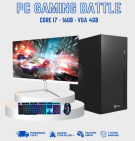 PC FULLSET I7 GAMING EDITING | RAM 16 GB | VGA 4 GB | HDD 500 GB LED SPC SF-22" Full HD 75Hz